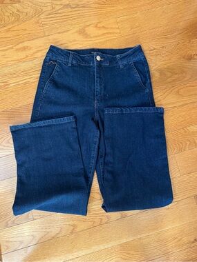 Rachel Zoe Navy Blue Boot-Cut Jeans